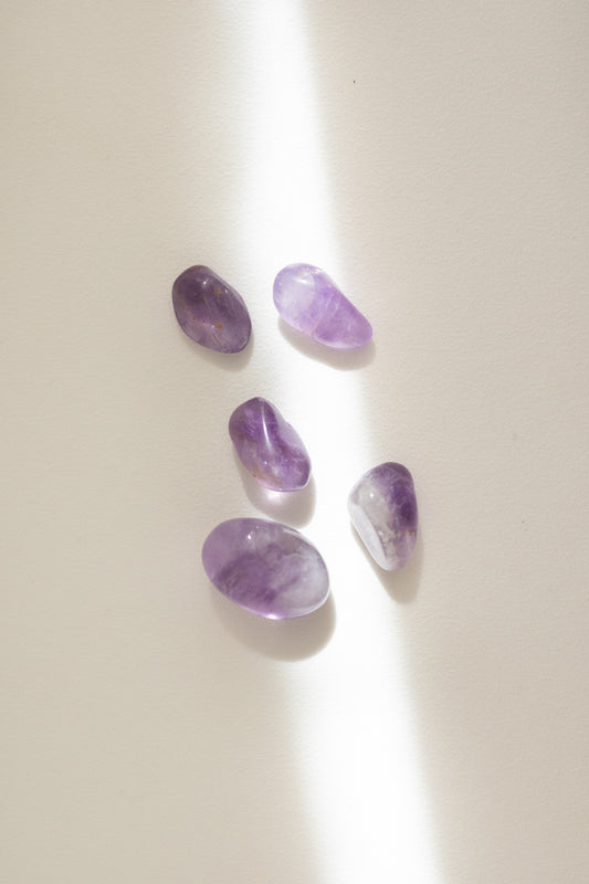 Amethyst Trommelstein