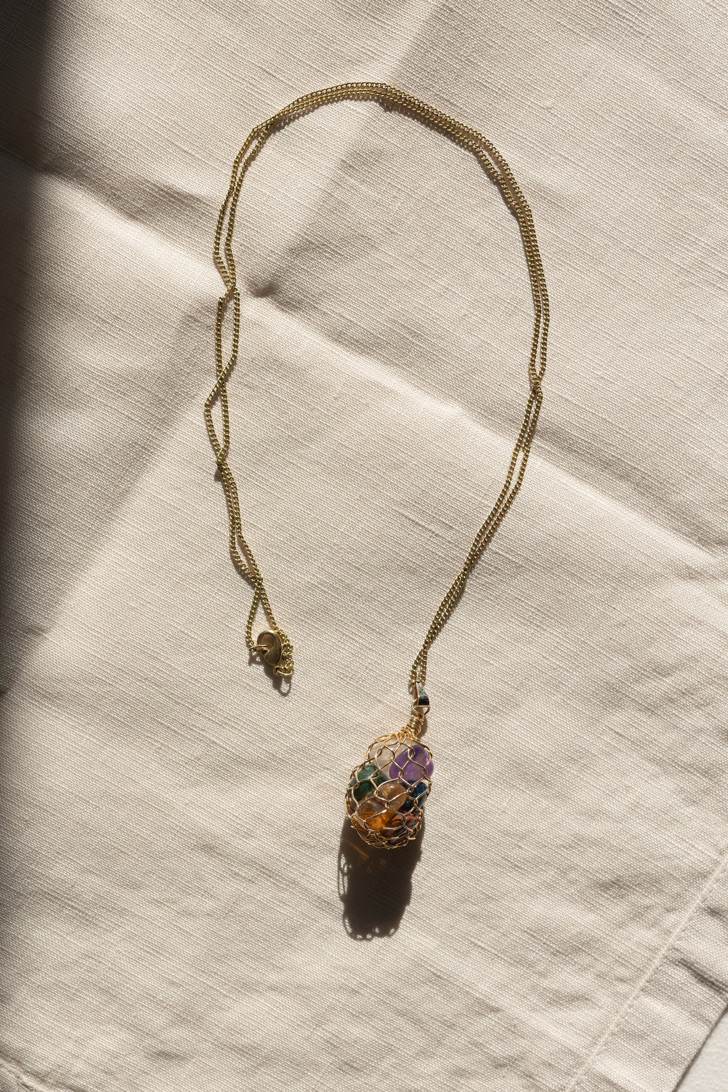 Chakra Edelsteine Kette
