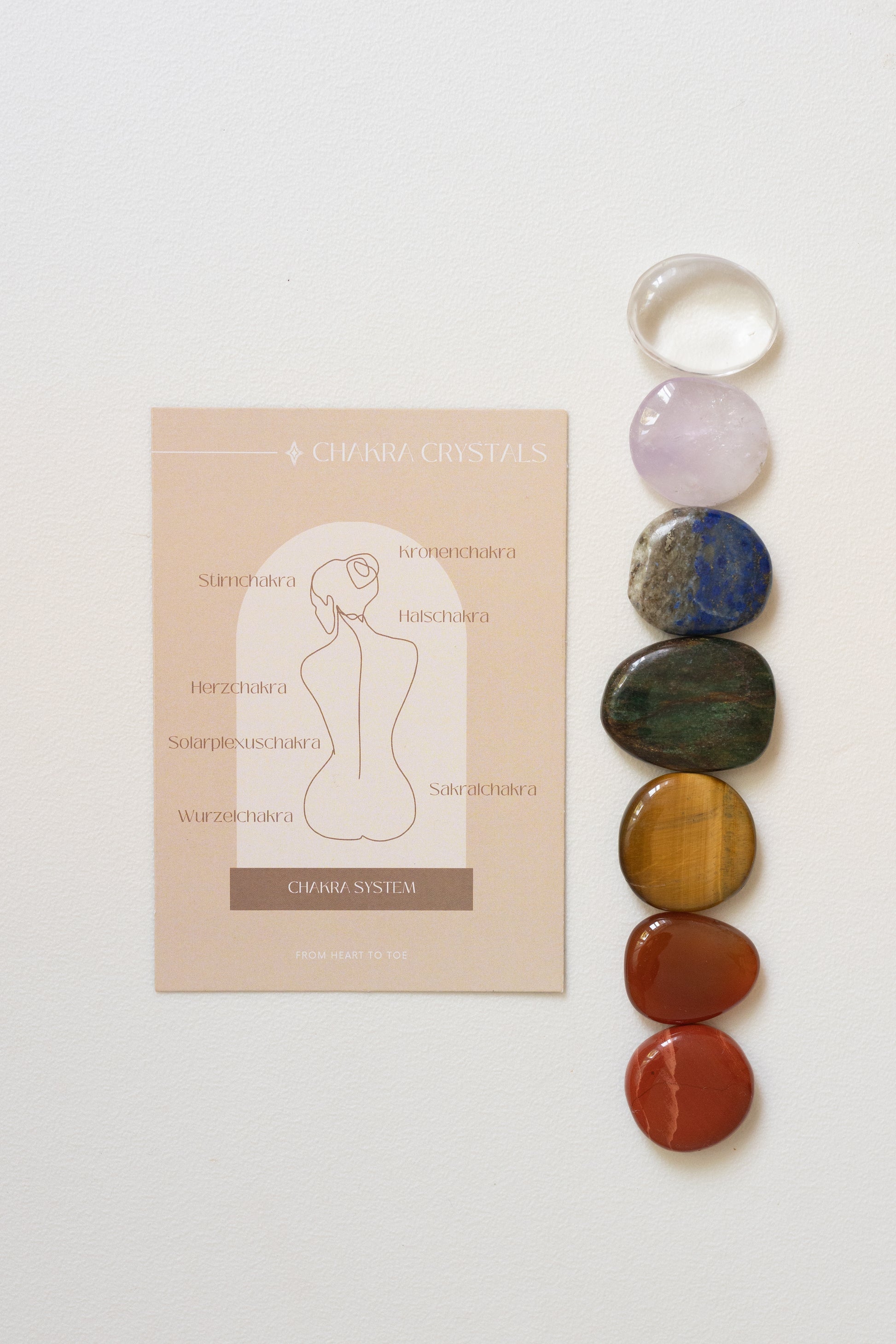 Chakra Edelsteine Scheibensteine