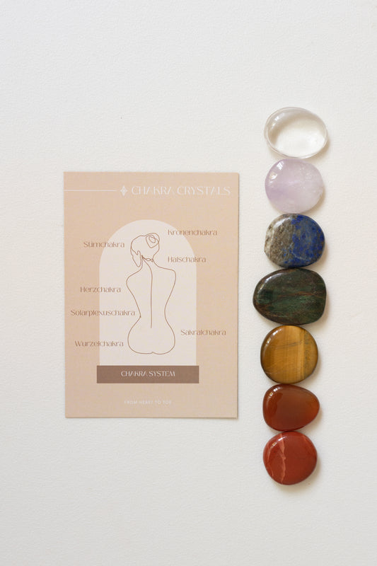 Chakra Edelsteine Scheibensteine