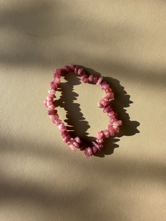 Pinker Turmalin Armband