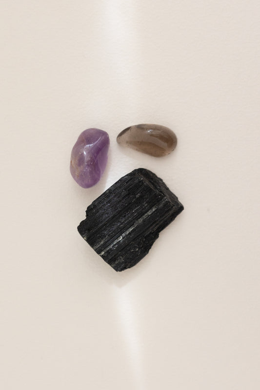 good vibe crystals, Edelsteine Schutz Negative Energie