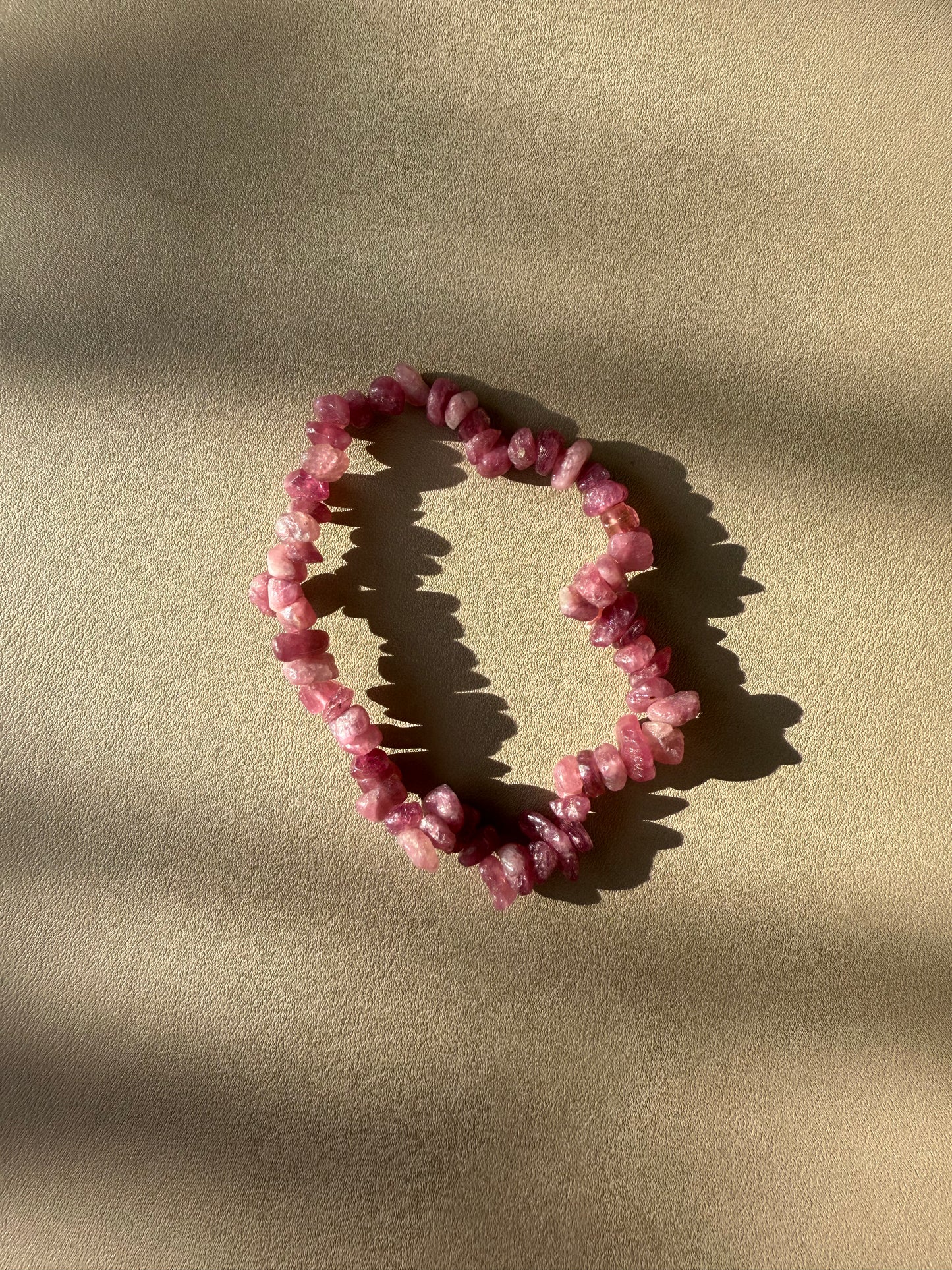 Pinker Turmalin Armband
