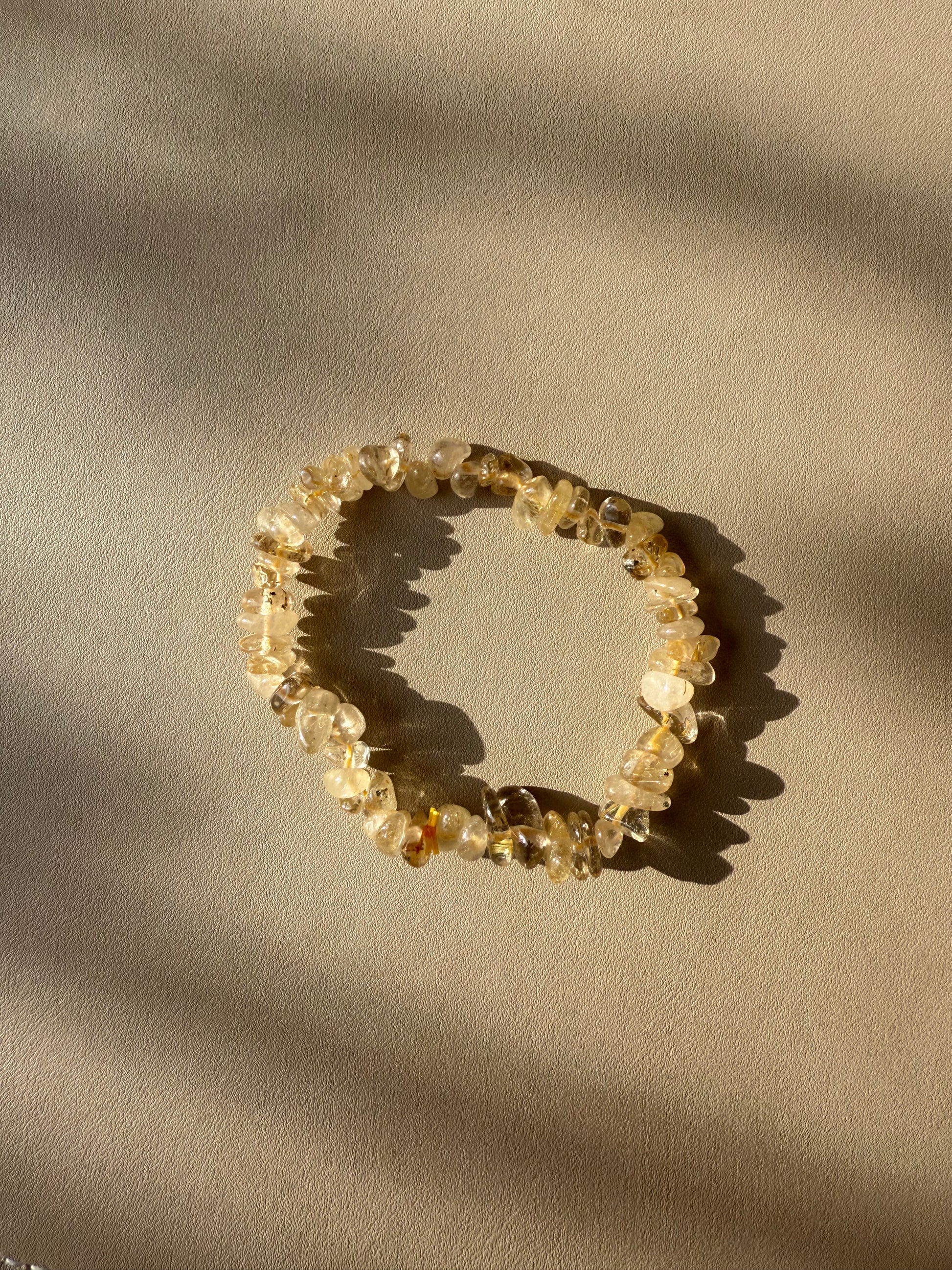 Rutilquarz Splitterarmband