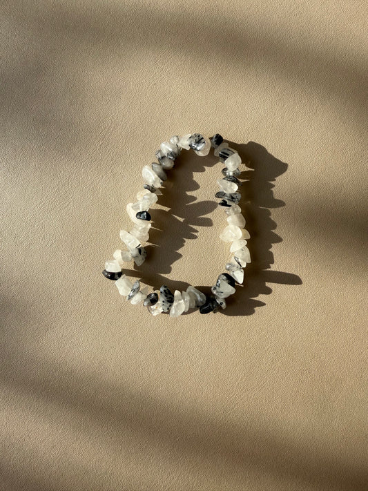 Turmalinquarz Splitter Armband